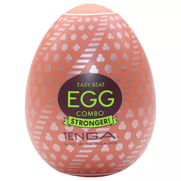 TENGA Egg Combo Stronger - masturbator jajko - mocna stymulacja - 1 sztuka