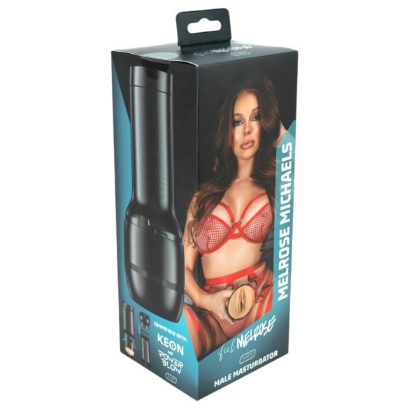Kiiroo MelRose Michaels - realistyczna pochwa - kompat. z PowerBlow (naturalna)