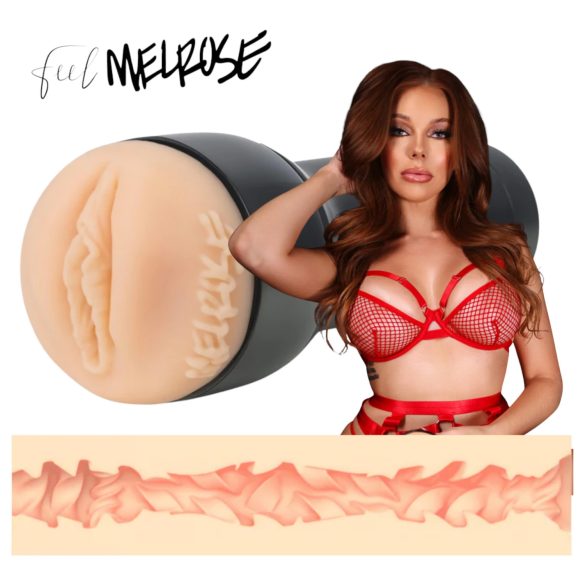 Kiiroo MelRose Michaels – sztuczna pochwa – kompatybilna z PowerBlow (naturalna)