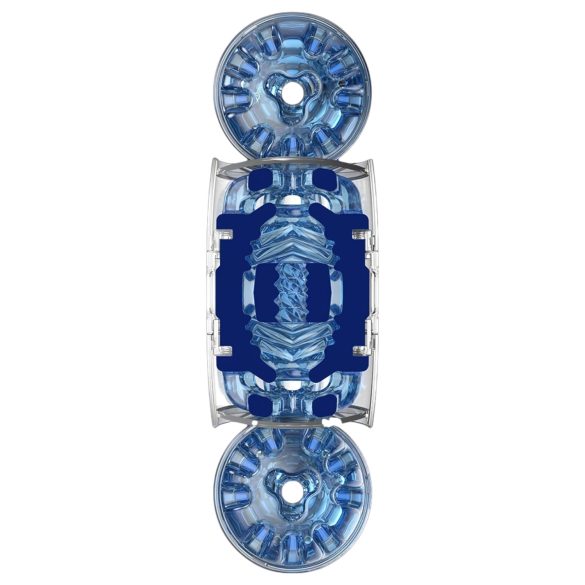 Fleshlight Quickshot Turbo - masturbator podróżny - niebieski