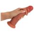 Realistixxx – realistyczny, dwuwarstwowy dildo (naturalny)