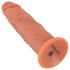 Realistixxx – realistyczny, dwuwarstwowy dildo (naturalny)