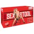 THE BANGER - Ultimate Sex Stool krzesło seksualne z realistycznym dildosem (czarne)
