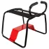 THE BANGER - Ultimate Sex Stool krzesło seksualne z realistycznym dildosem (czarne)