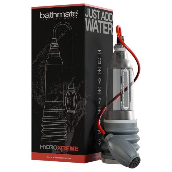 Bathmate HydroXtreme8 - hydropompa (przezroczysta)