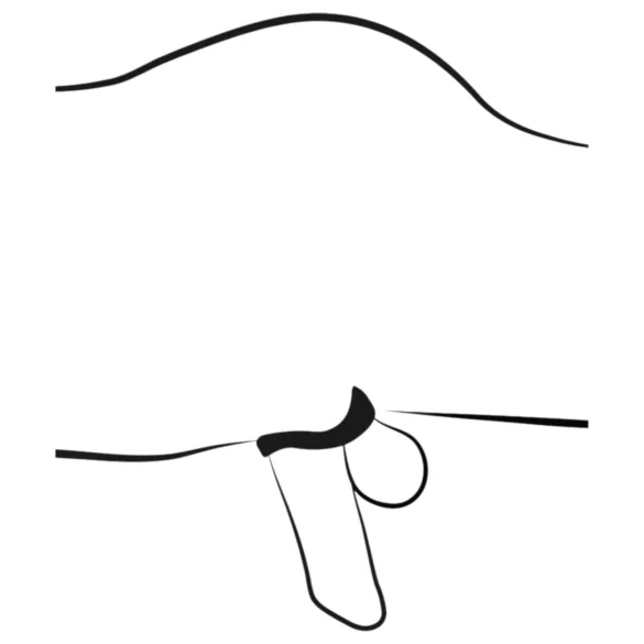 You2Toys - klatka na penisa z plugiem - czarna