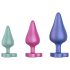 ROMP Luster - zestaw do treningu analnego (3 szt.)