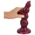 Beasty Cocks - Wilkołak Willie dildo z przyssawką - bordowy (21 cm)