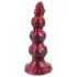 Beasty Cocks - Wilkołak Willie dildo z przyssawką - bordowy (21 cm)