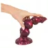 Beasty Cocks - Wilkołak Willie dildo z przyssawką - bordowy (21 cm)