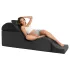 Liberator Aria Flip Chaise - modułowa sofa tantra - 3‑częściowa (czarna)