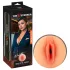 Rebel The V-Stroker Nicolette - realistyczna sztuczna pochwa masturbator (kolor cielisty)