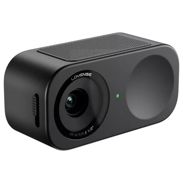 Lovense Webcam 2 - kamera internetowa AI do streamingu (czarna)