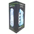 Fleshlight Fleshskins Grip Blue Ice - masturbator otwarty z dwóch stron (niebieski)