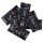 EXS Black - czarne lateksowe prezerwatywy (100 szt.)