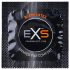 EXS Black - prezerwatywy lateksowe - czarne (100 szt.)