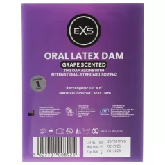 EXS - chusteczka do seksu oralnego - winogronowa