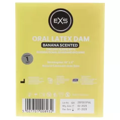 EXS - chusteczka oralna - smak bananowy