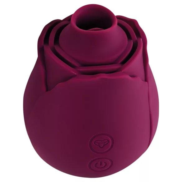 Skins Rose Flutterz - wibrujący łechtaczkowy stymulator akumulatorowy (fioletowy)