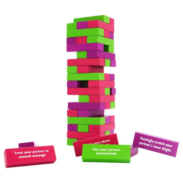 Play Wiv Me - Wieża Rozkoszy jenga (54 szt.)