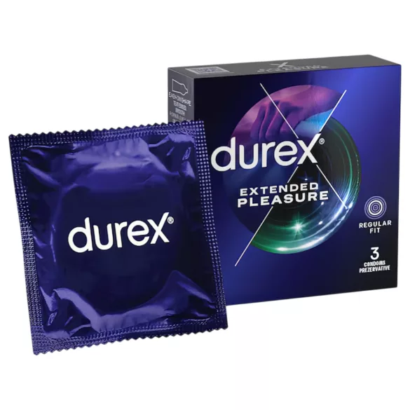 Durex - prezerwatywy opóźniające wytrysk - 56mm - 3 sztuki