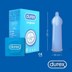 Durex Classic - prezerwatywa (18 sztuk)