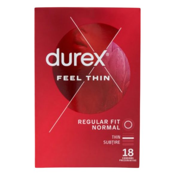 Durex Feel Thin - naturalne wrażenie prezerwatywy (18 szt.)