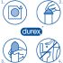 Durex Invisible Slim - ultracienkie prezerwatywy (10 szt.)