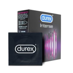   Durex Intense - prążkowane i kropkowane prezerwatywy (3 sztuki) -