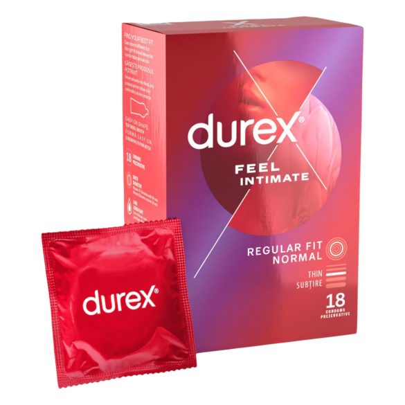 Durex Feel Intimate - cienka prezerwatywa (18 szt.)
