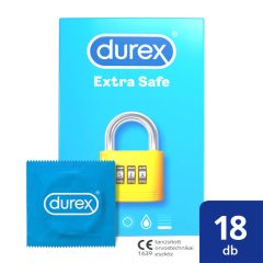 Durex Extra Safe - bezpieczne prezerwatywy (18 sztuk)