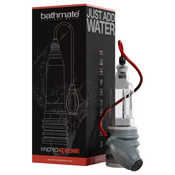 Bathmate HydroXtreme 5 - pompka wodna bez akcesoriów (przezroczysta)
