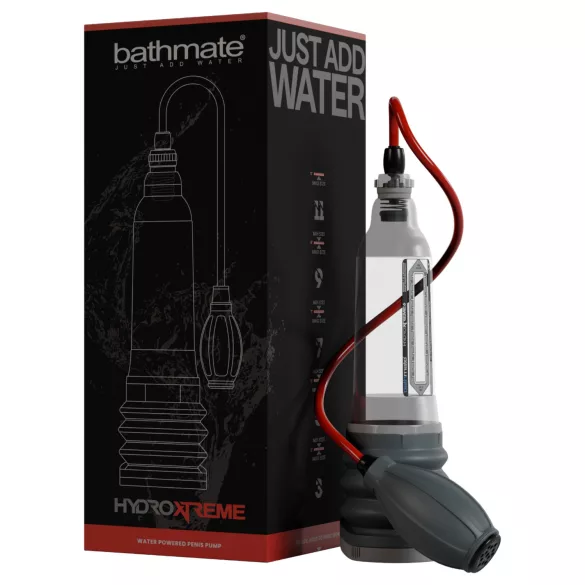 Bathmate HydroXtreme 6 - hydropompa, bez akcesoriów (przezroczysta)