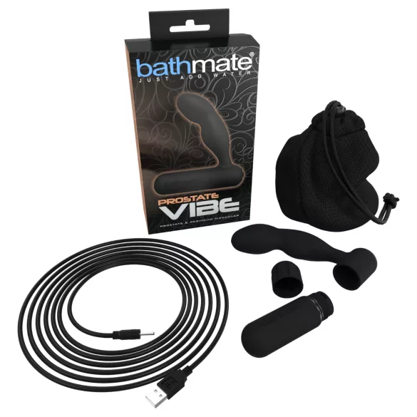 Bathmate Prostate Vibe - akumulatorowy wibrator prostaty (brązowy)