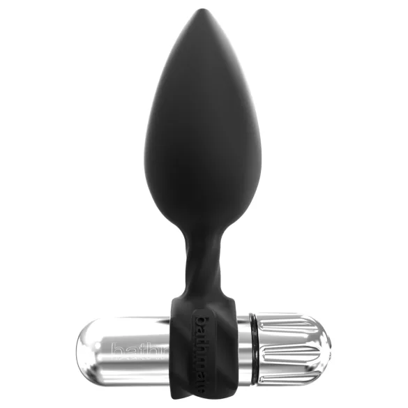 Bathmate Anal Training Plugs Vibe - wibrujący zestaw analnych plugów (czarny)