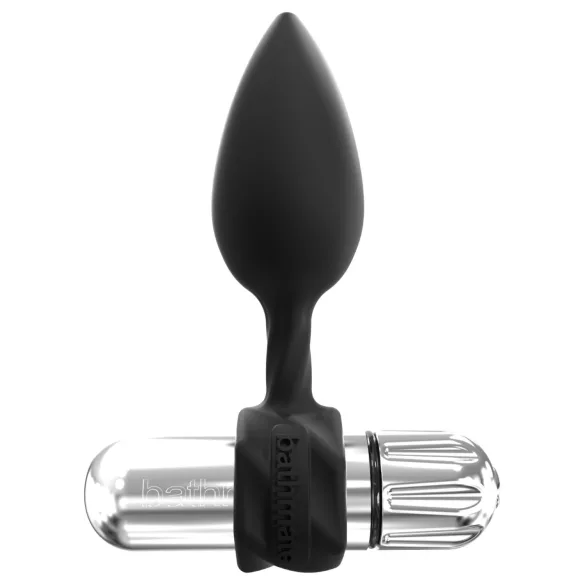 Bathmate Anal Training Plugs Vibe - wibrujący zestaw analnych plugów (czarny)
