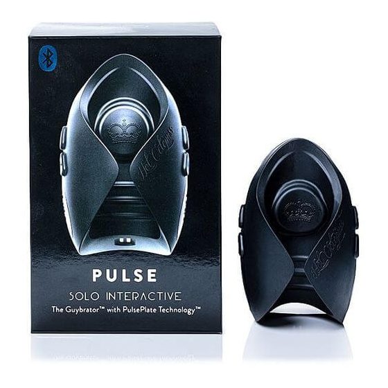 Pulse Solo Interactive - inteligentny masturbator z możliwością ładowania (czarny)