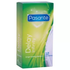 Pasante - prezerwatywy opóźniające wytrysk - 12 sztuk