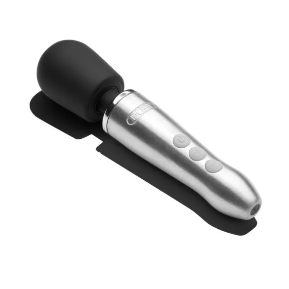 Doxy Go - masażer wibracyjny - srebrny