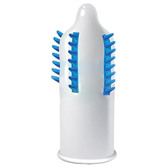 Egzo Tough Cat - prezerwatywa z wypustkami i włoskami - 1 sztuka