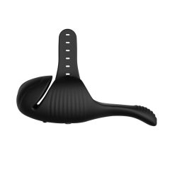   Lonely J-Bobbie - bezprzewodowy wibrator z podwójnym silnikiem (czarny)