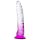 Lonely Lance - dildo z przyssawką (fioletowo-przezroczysty)