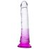 Lonely Lance - dildo z przyssawką (fioletowo-przezroczysty)