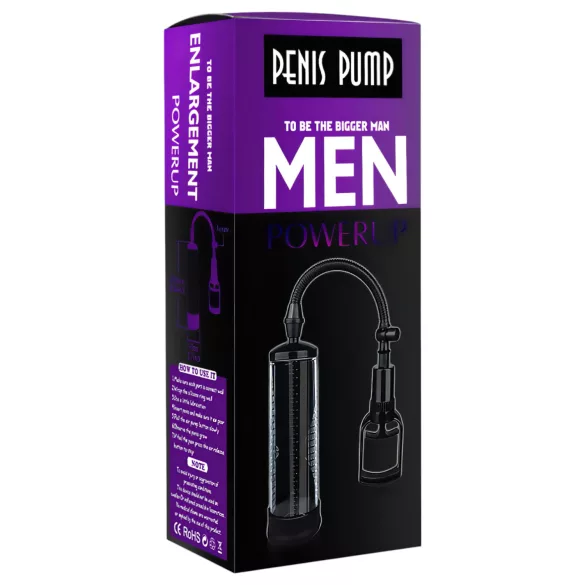 Lonely Men - pompka do penisa - przezroczysta