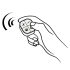 HOT Octopuss PleX z funkcją flex - radiowy wibrator analny (czarny)