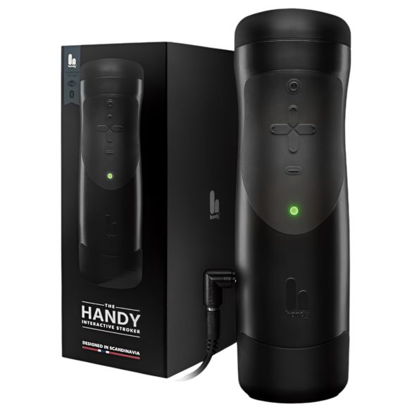 The Handy 1.1 - inteligentny VR masturbator (czarny)