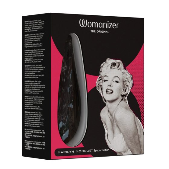 Womanizer Marilyn Monroe Special - ładowalny stymulator łechtaczki (czarny)