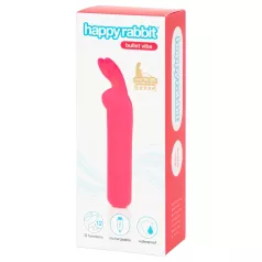   Happyrabbit - wibrator pocisk króliczek - akumulatorowy - różowy