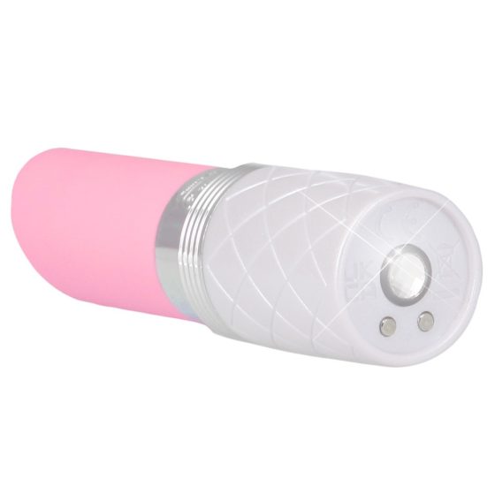 Pillow Talk Lusty - ładowalny wibrator z języczkiem (różowy)