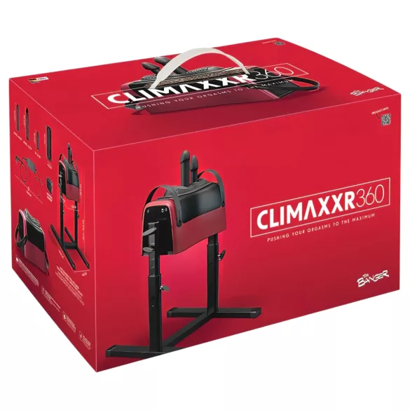 The Banger CLIMAXXR360 - sieciowa maszyna seksualna z obrotowym siedziskiem 360° i 2 silnikami